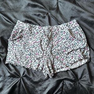 Leopard Print Shorts
